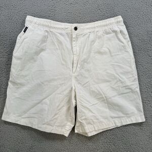 Polo‎ Ralph Lauren Shorts Mens Medium White Stretch Classic Fit Chino Drawstring
